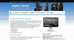 Desktop Screenshot of expertservis.cz